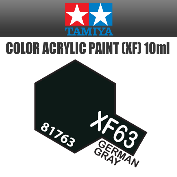 TAMIYA 81763 - Acrylic Mini XF-63 German Gray - 10ml Bottle