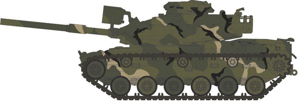 Rapido 804002 - M60A1 Tank: MERDC Summer  - HO Scale