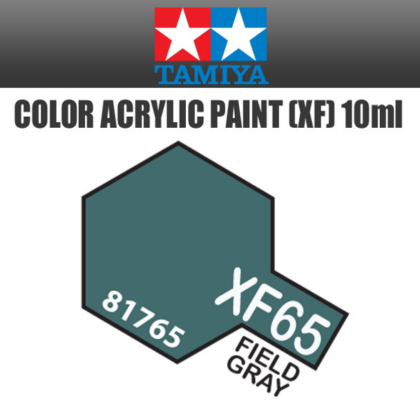 TAMIYA 81765 - Acrylic Mini XF-65 Field Gray - 10ml Bottle