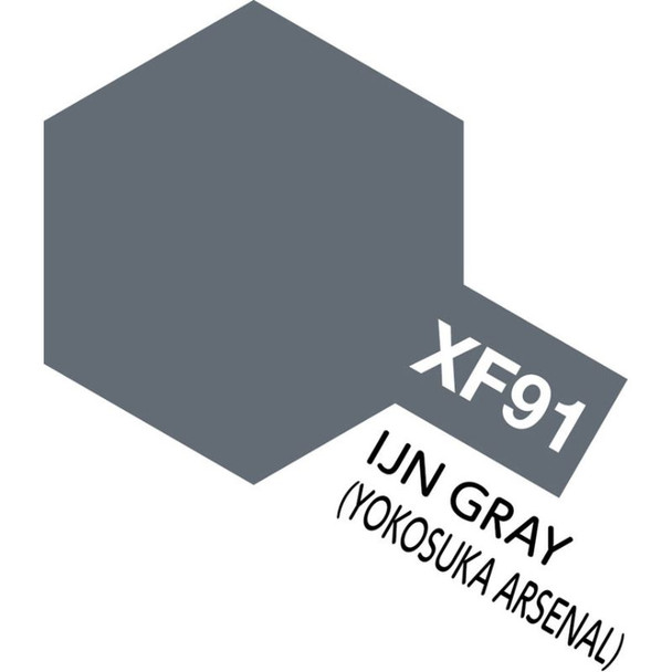 Tamiya 81791 - Acrylic Mini XF-91 IJN Gray â€“ 10ml Bottle    -