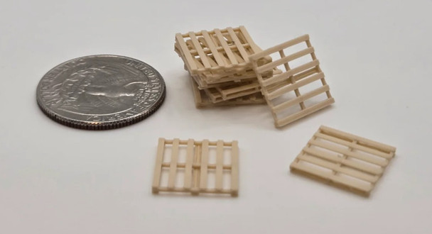 Under Construction Replicas 87-0018 - Wood Pallets *10 Pack*  - HO Scale