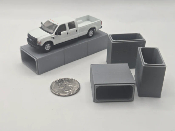 Under Construction Replicas 87-0043 - 8'x4'x8' Box Culvert *6 Pack*  - HO Scale