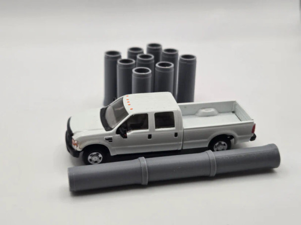 Under Construction Replicas 87-0061 - 24" Reinforced Concrete Pipe RCP *12 Pack*  - HO Scale