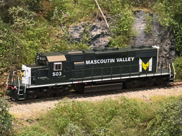 Home Shops HFL-503-001 - Scaletrains EMD SD38-2 (DC Silent) Mascoutin Valley 503 - HO Scale