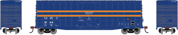 PRE-ORDER: Athearn Roundhouse 4666 - 50' Waffle High Cube Box Car Texas, Oklahoma & Eastern (TOE) 1944 - HO Scale