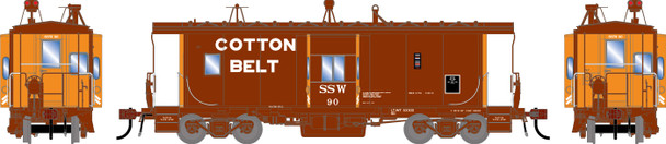 PRE-ORDER: Athearn Genesis 3203 - ICC Bay Window Caboose w/Lights Cotton Belt St. Louis Southwestern (SSW) 90 Early  - HO Scale