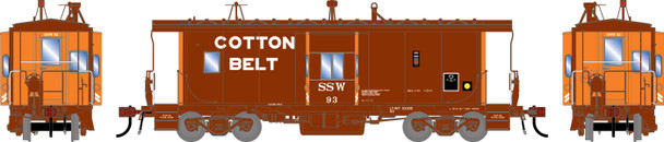 PRE-ORDER: Athearn Genesis 3205 - ICC Bay Window Caboose w/Lights Cotton Belt St. Louis Southwestern (SSW) 93 Late  - HO Scale