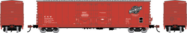 PRE-ORDER: Athearn 3633 - 50' Evans Double Plug Door Box Car Chicago & Northwestern (CNW) 600500 - HO Scale