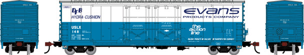 PRE-ORDER: Athearn 3643 - 50' Evans Double Plug Door Box Car Evans/The Action Line (USLX) 148 - HO Scale