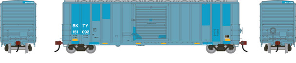 PRE-ORDER: Athearn 3656 - 50' FMC 5347 Single Door Box Car Union Pacific (BKTY) 151092 Primed For Grime - HO Scale