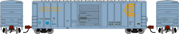 PRE-ORDER: Athearn 3679 - 50' FMC 5347 Single Door Box Car Corinth and Counce (CCR) 6559 Primed For Grime - N Scale