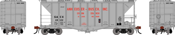 PRE-ORDER: Athearn Genesis 3169 - GATC 2600 Airslide Covered Hopper GATX (GACX) 46122 - HO Scale