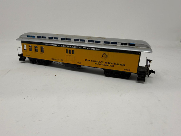 Pre-Owned: Con-Cor Oldie Passenger Car Denver & Rio Grande Western (D&RGW)  - HO Scale