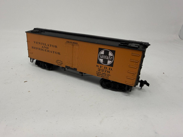 Pre-Owned: Roundhouse Beer Car Atchison, Topeka and Santa Fe (ATSF)  - HO Scale