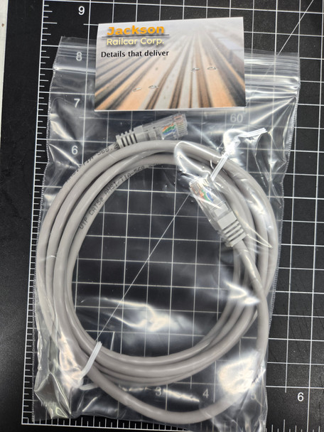 Jackson Railcar MMRRJ12-6P6C-02m - 6.5 foot RJ12-6P6C (DCC cable)  - Multi Scale