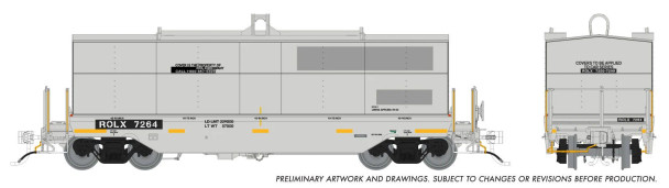 PRE-ORDER: Rapido 1128011 - Greenbrier Transverse Coil Car Railroad of Lies (ROLX) 7222 - HO Scale