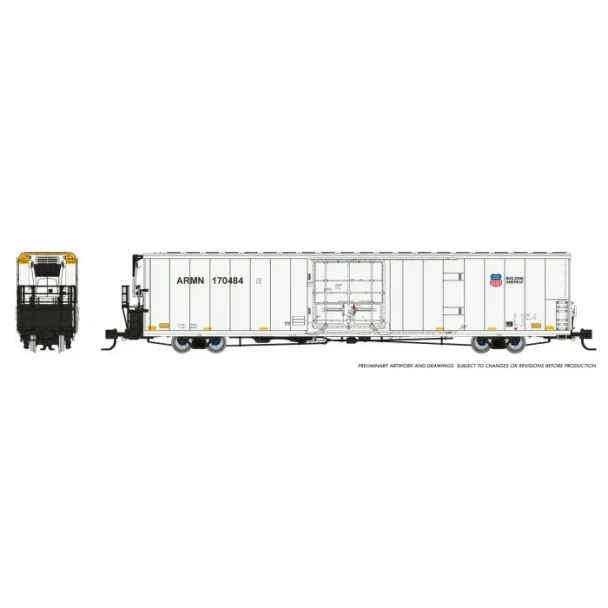 Rapido 567005A-170380 - Greenbrier 72’ IL 7780 Reefer Union Pacific (ARMN) 170380 - N Scale