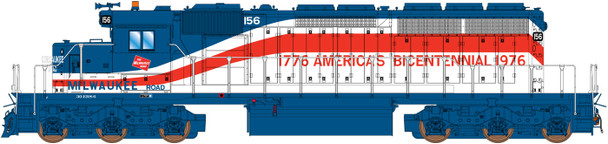 PRE-ORDER: InterMountain 693103-01 - EMD SD40-2 (DC Silent) Milwaukee Road (MILW) Bicentennial #156 - N Scale