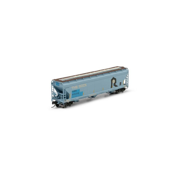 Athearn Genesis 1555 - ACF 4600 Covered Hopper First Union Rail (FURX) 815218 Primed For Grime - N Scale