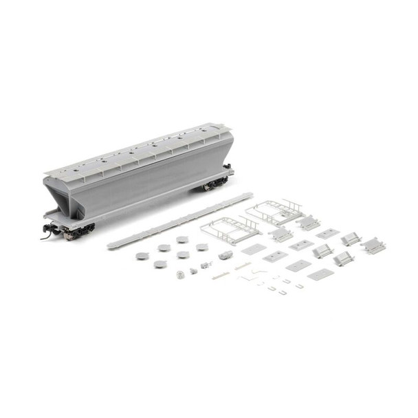 Athearn Genesis 1565 - ACF 4600 Covered Hopper Undecorated Phase II - N Scale