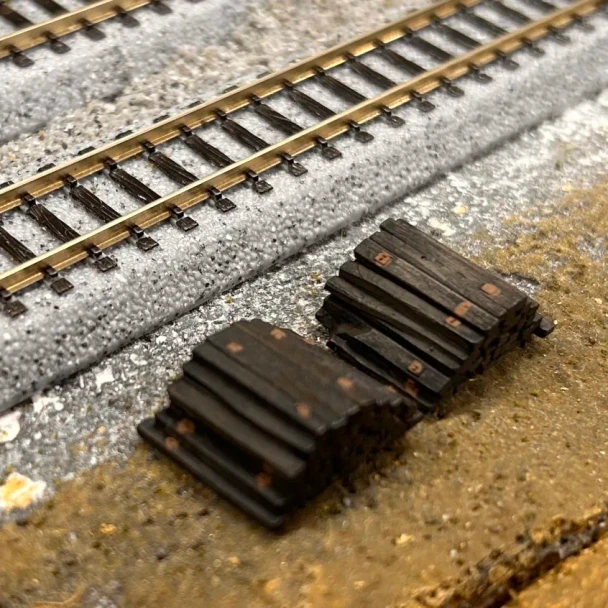Jackson Railcar N62070 - Stack of Ties (10 pck)  - N Scale