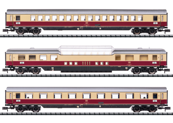Minitrix 15368 - "TEE Rheinpfeil" 3 Car Set  - N Scale