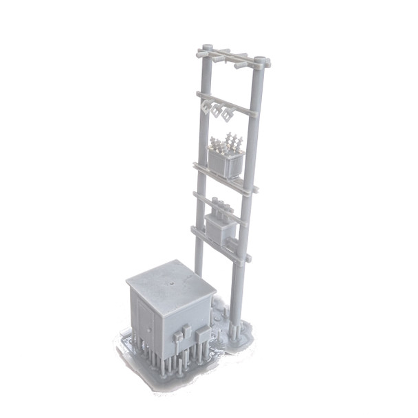 Whistle Stop Models N1048 - Small Substation  - N Scale