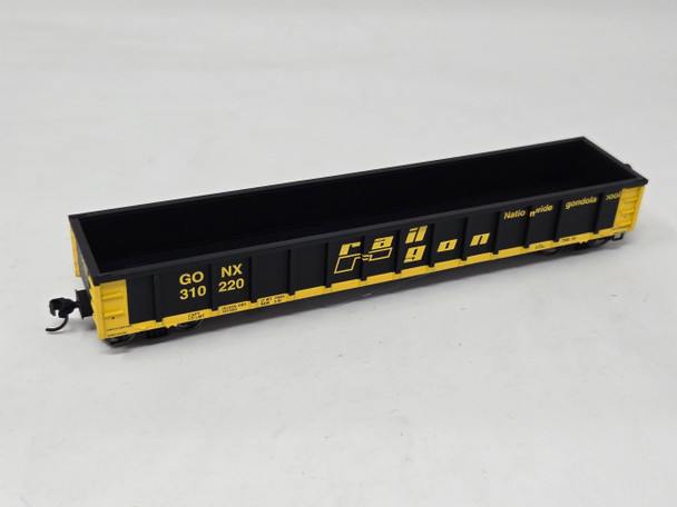 Pre-Owned: Walthers Mainline 53' Railgon Gondola Railgon (GONX) 310220 - HO Scale