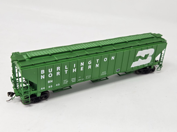 Pre-Owned: Intermountain Railway 4750 Rib-Sided 3-Bay Hopper Burlington Northern (BN) 449343 - HO Scale