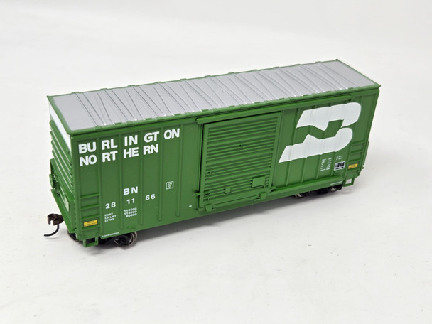 Pre-Owned: Athearn Roundhouse 40' Outside Brace Box Burlington Northern (BN) 281166 - HO Scale