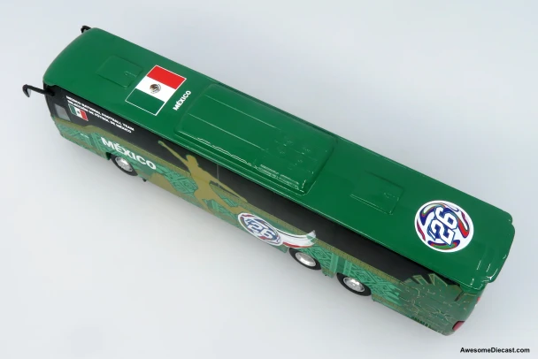 Iconic Replicas 87-0718 - 1:87 Scania Touring HD Coach: World Cup Mexico National Team  - HO Scale