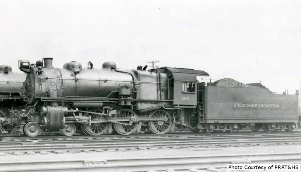 PRE-ORDER: Broadway Limited 10621 - PRR G5 4-6-0 (DC Silent) Pennsylvania (PRR) #1961, Pre-1940 Appearance - HO Scale