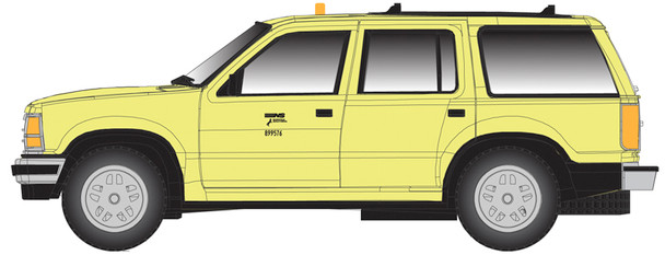 Atlas Master 60000170 - 1993 Ford® Explorers (2-Pack) Norfolk Southern (Yellow/Black)  - N Scale