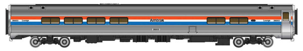 PRE-ORDER: Walthers Proto 920-11269 - 85' Amfleet II Lounge Amtrak (AMTK) Phase III #28022 - HO Scale