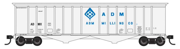 PRE-ORDER: Walthers Mainline 910-7221 - 50' 2-Bay Airslide(R) Covered Hopper Archer-Daniels-Midland (ADMX) 53032 - HO Scale