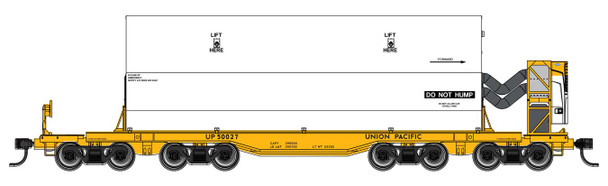PRE-ORDER: Walthers Mainline 910-51001 - Rocket Train Booster Car with Refrigeration Unit Union Pacific (UP) 50027 - HO Scale