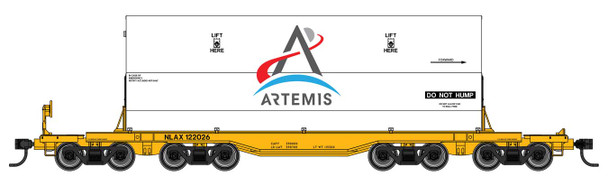 PRE-ORDER: Walthers Mainline 910-51012 - Rocket Train Booster Car Artemis (NLAX) 122028 - HO Scale