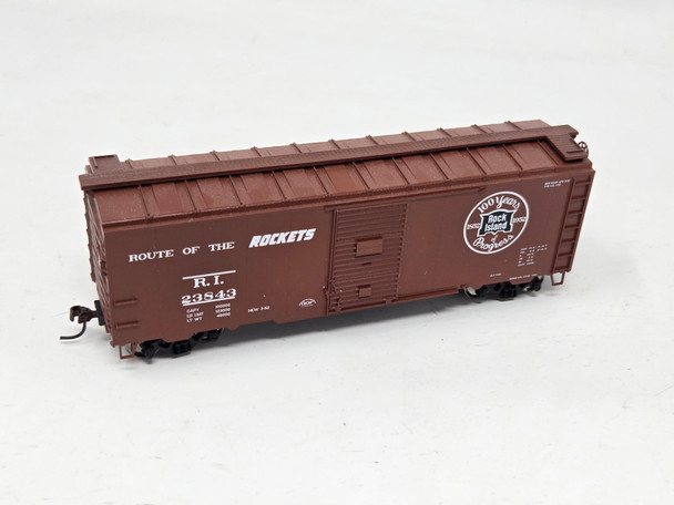 Pre-Owned:  40' Boxcar Rock Island (RI) 23843 - HO Scale