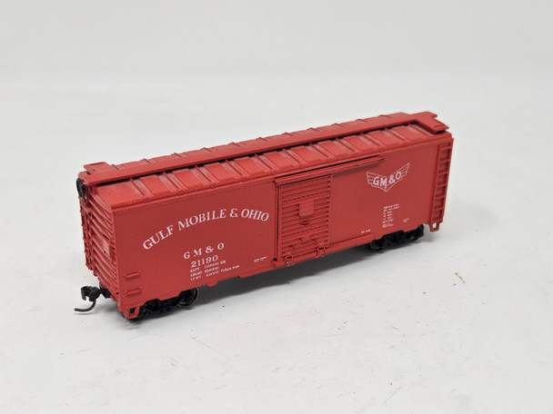 Pre-Owned: Athearn 40' Boxcar Gulf Mobile & Ohio 21190 - HO Scale