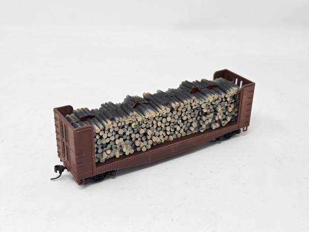 Pre-Owned:  Pulpwood flat Undecorated #3 - HO Scale