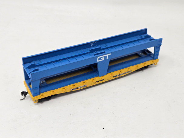 Pre-Owned: Athearn 50' Double Decker Open Autorack Grand Trunk Western (GTW) 140192 - HO Scale