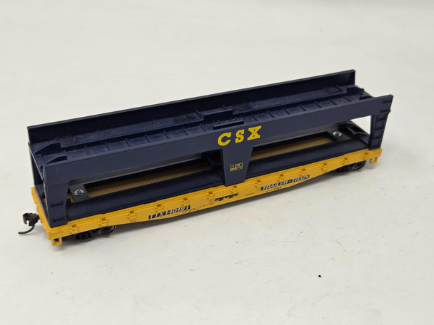 Pre-Owned: Athearn 50' Double Decker Open Autorack CSX (CSXT) 140191 - HO Scale