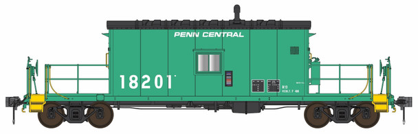 PRE-ORDER: Bowser 71008 - N9 Transfer Caboose Penn Central (PC) 18268 (Late) - HO Scale