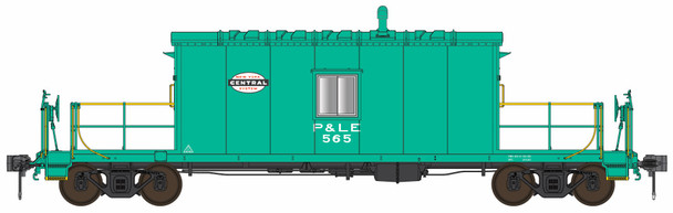 PRE-ORDER: Bowser 71015 - N9 Transfer Caboose Pittsburgh & Lake Erie (P&LE) 562 - HO Scale