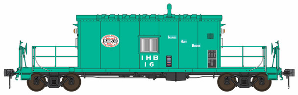 PRE-ORDER: Bowser 71018 - N9 Transfer Caboose Indiana Harbor Belt (IHB) 20 1970s - HO Scale
