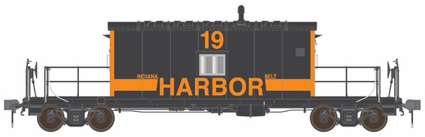 PRE-ORDER: Bowser 71021 - N9 Transfer Caboose Indiana Harbor Belt (IHB) 19 1990s - HO Scale