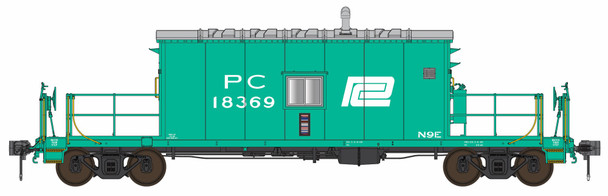PRE-ORDER: Bowser 71023 - N9E Transfer Caboose Penn Central (PC) 18356 Early - HO Scale