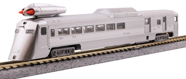 PRE-ORDER: Kato 166-1966-S-1 - Jet Powered RDC w/Pre Installed Interior Lights (DCC and Sound) New York Central (NYC) M-497 - N Scale