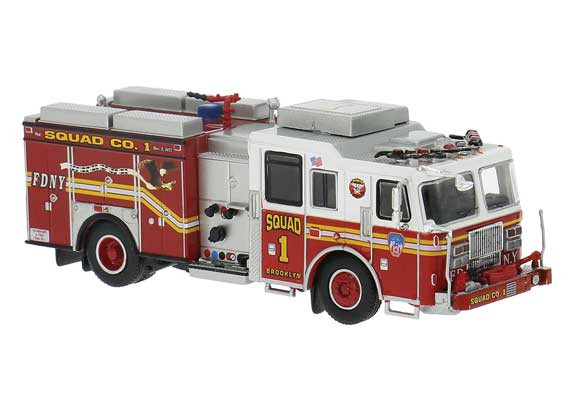 Brekina PCX870840 - 2013 Seagrave Attacker Fire Truck - Assembled