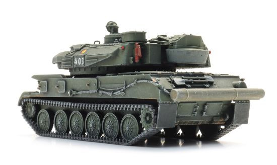 Artitec 6870726 - DDR ZSU 23-4 Shilka Light Anti-Aircraft System Train Load  - HO Scale
